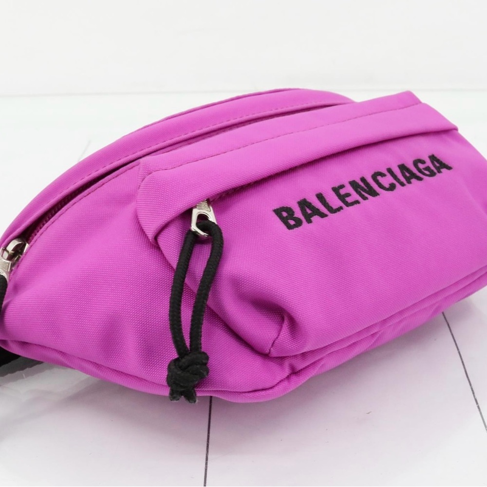 Authentic Balenciaga Fuchsia Belt Bag